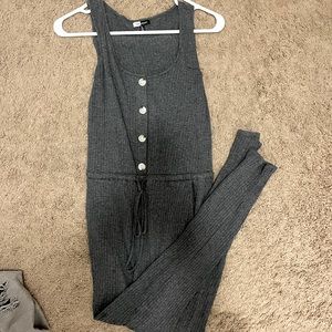 Grey jumpsuit